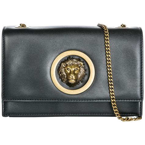 versace bag lion metallic